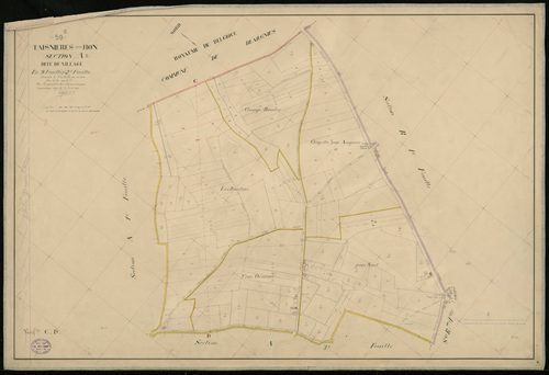 TAISNIERES-SUR-HON - 1831, - 1926