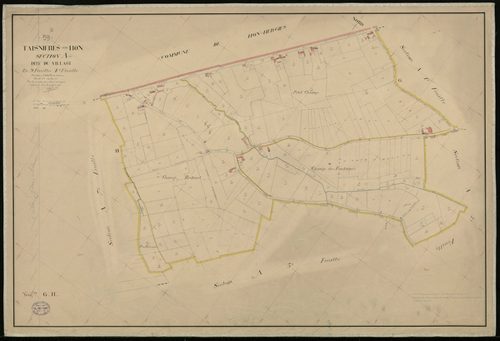 TAISNIERES-SUR-HON - 1831, - 1926