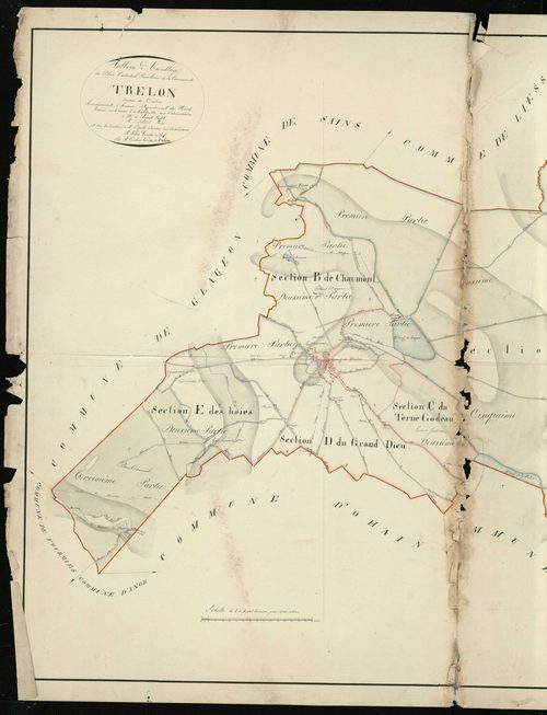TRELON - 1822, - 1882