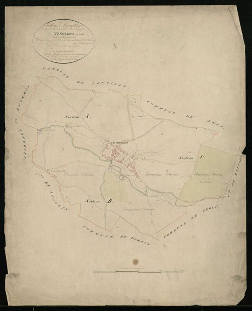 VENDEGIES-AU-BOIS - 1831, - 1927