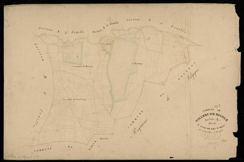 VILLERS-SIRE-NICOLE - 1810, - 1845