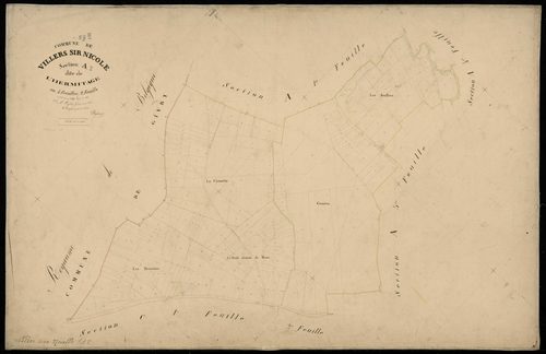 VILLERS-SIRE-NICOLE - 1810, - 1845