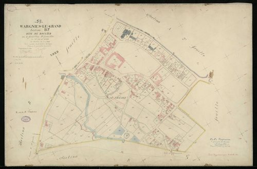 WARGNIES-LE-GRAND - 1827, - 1897