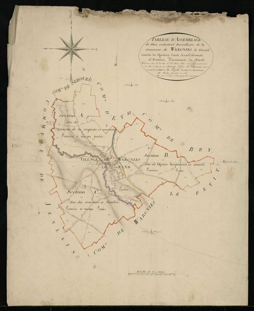 WARGNIES-LE-GRAND - 1827, - 1897