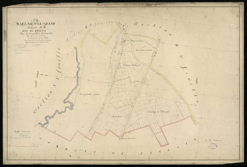 WARGNIES-LE-GRAND - 1827, - 1897