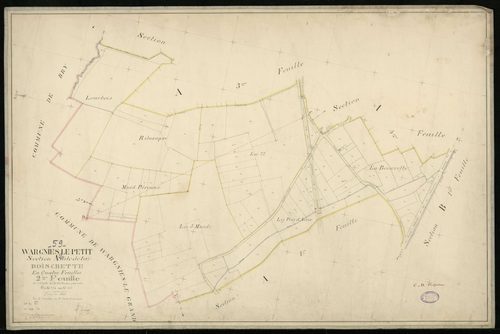 WARGNIES-LE-PETIT - 1826, - 1895