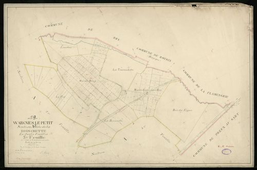WARGNIES-LE-PETIT - 1826, - 1895