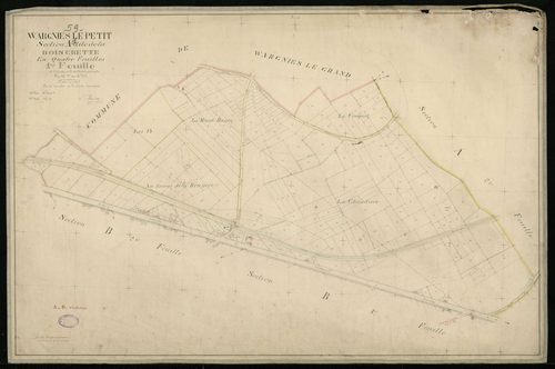 WARGNIES-LE-PETIT - 1826, - 1895