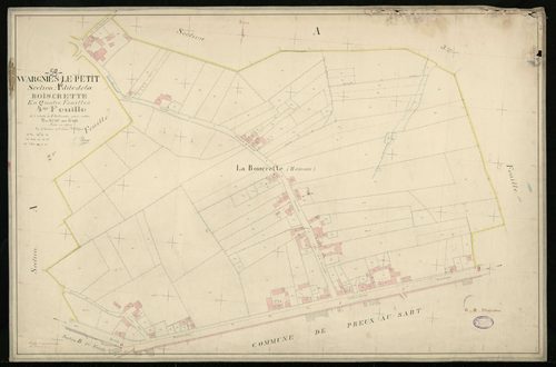 WARGNIES-LE-PETIT - 1826, - 1895