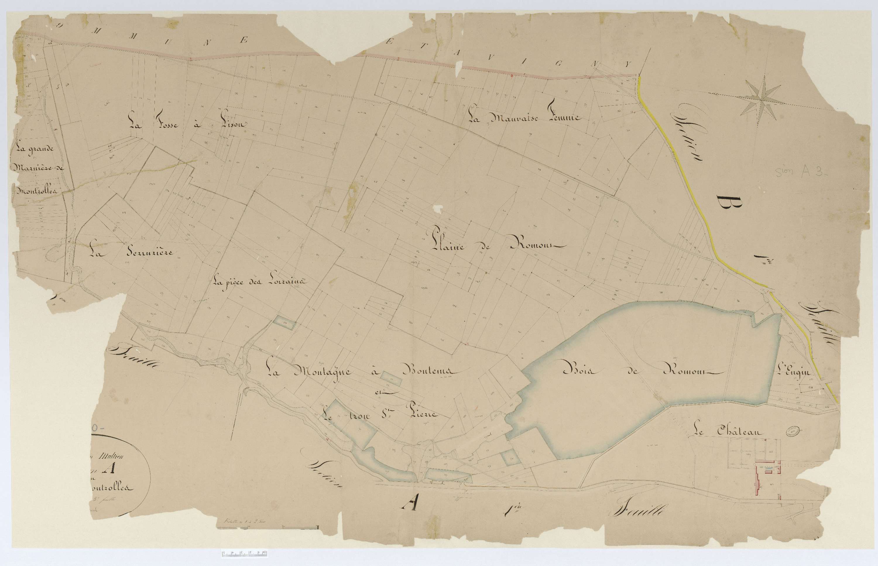 Acy-en-Multien - Cadastre napoléonien, section A3