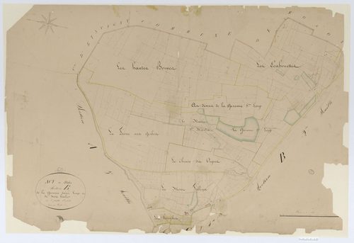 Acy-en-Multien - Cadastre napoléonien, section B1