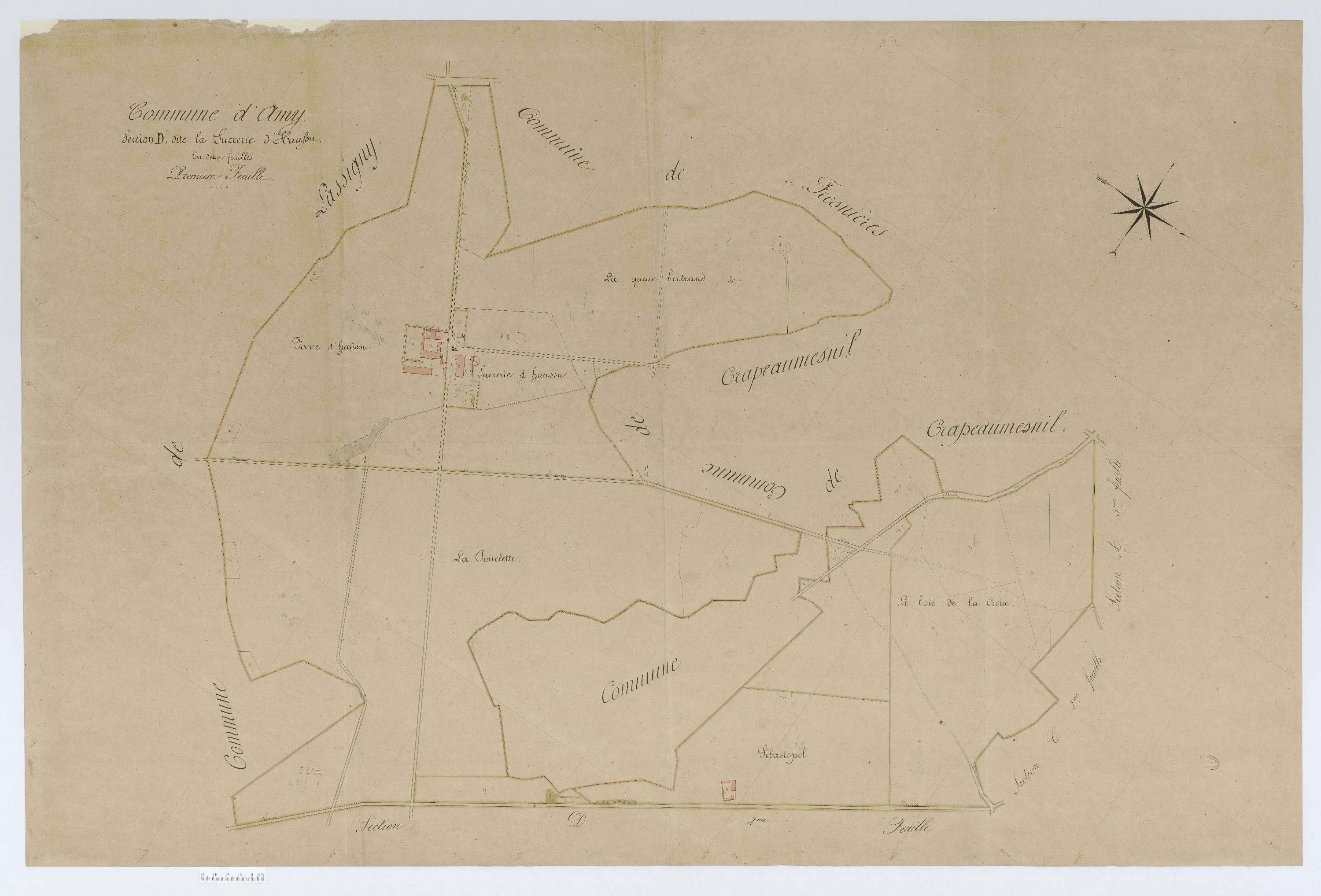 Amy - Cadastre napoléonien (copie), section D1