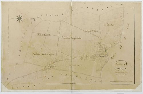 Andeville - Cadastre napoléonien, section A1
