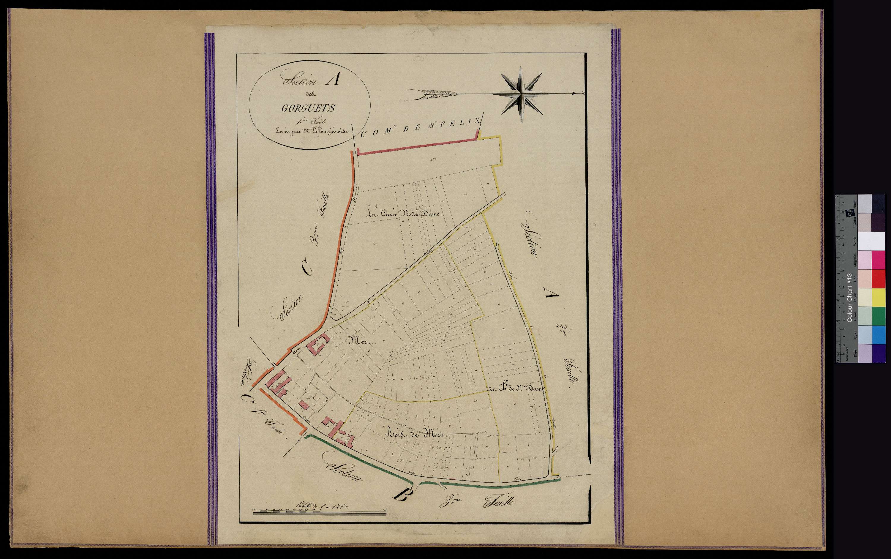 Angy - Cadastre napoléonien, section A1