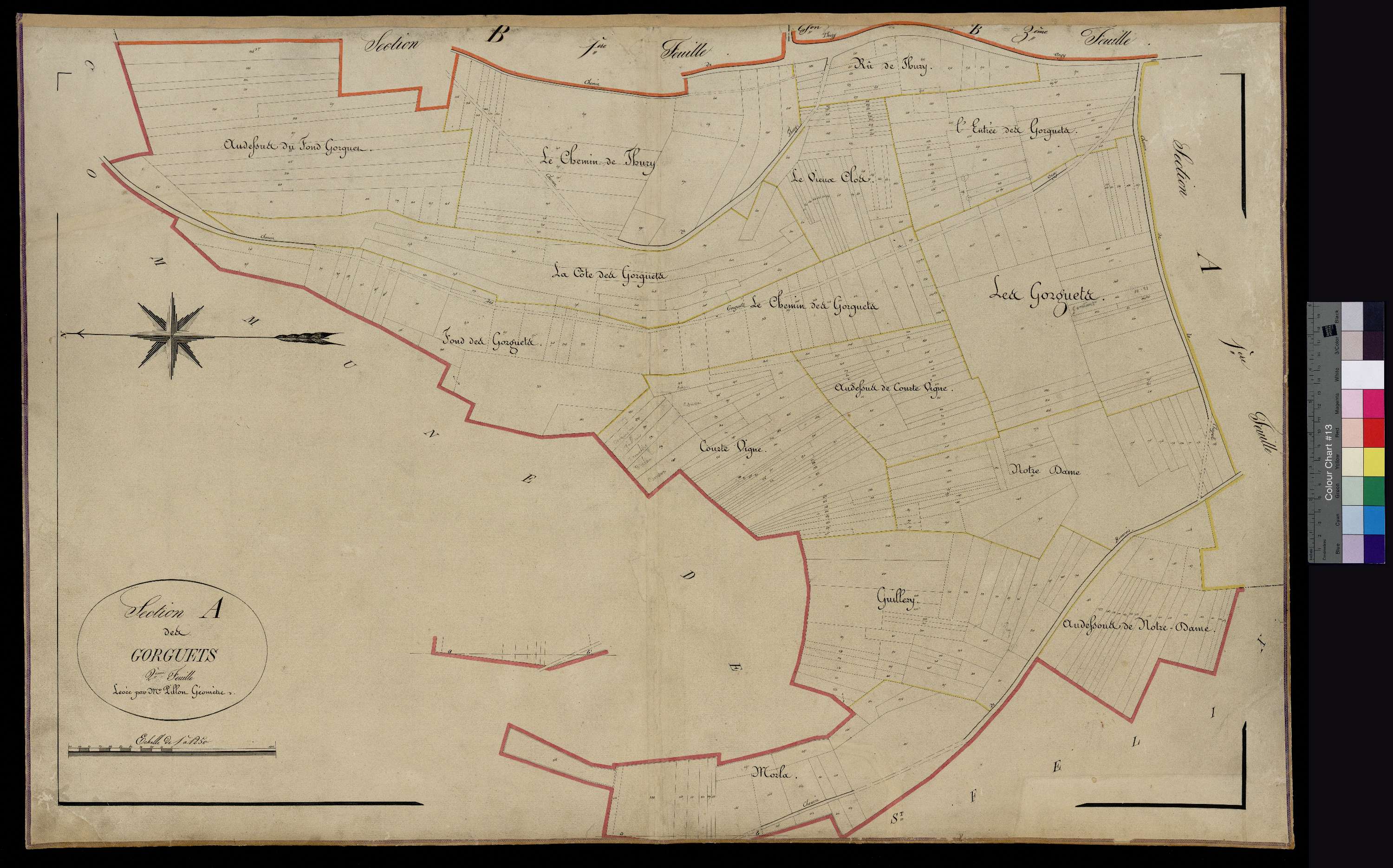 Angy - Cadastre napoléonien, section A2