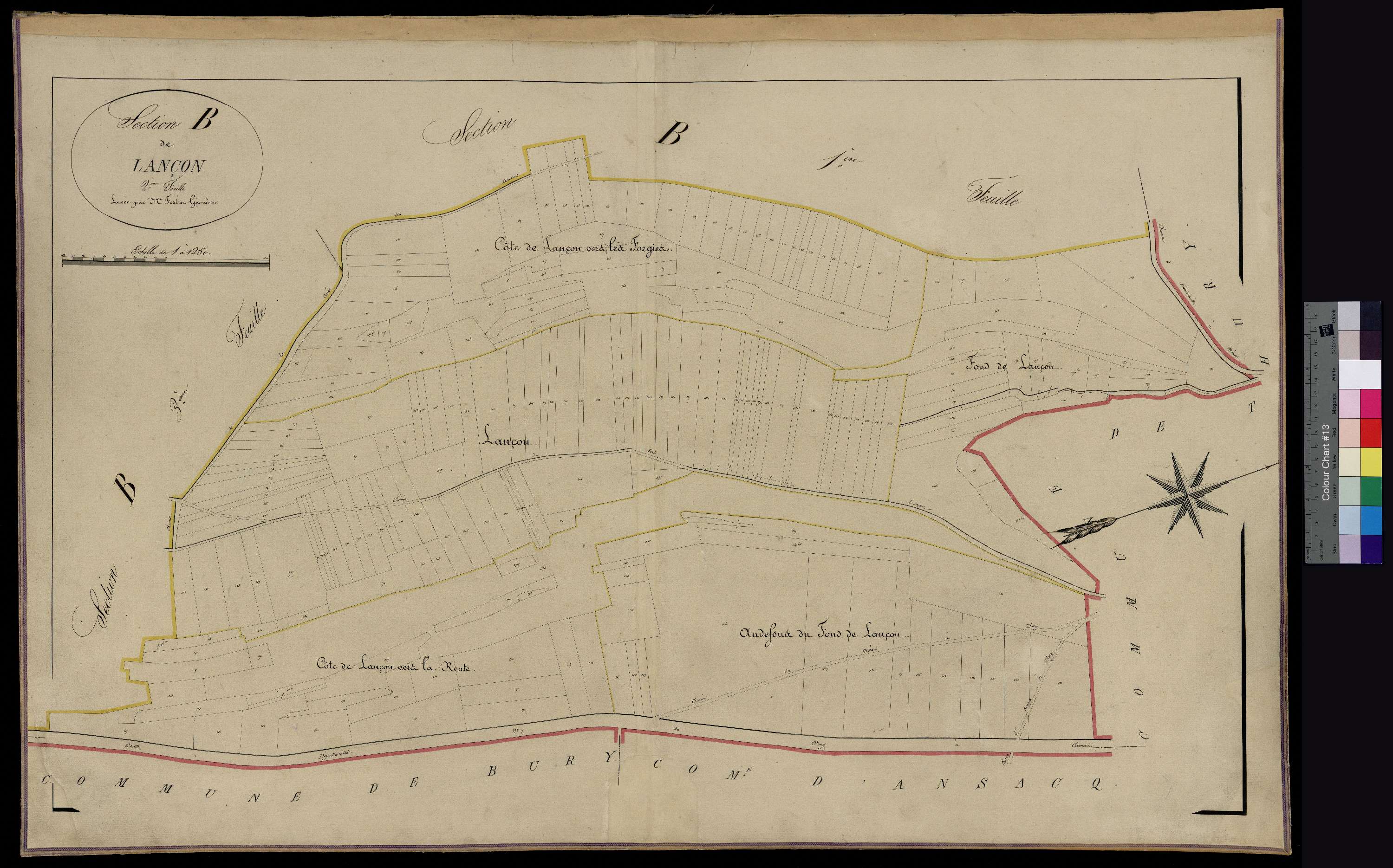 Angy - Cadastre napoléonien, section B2