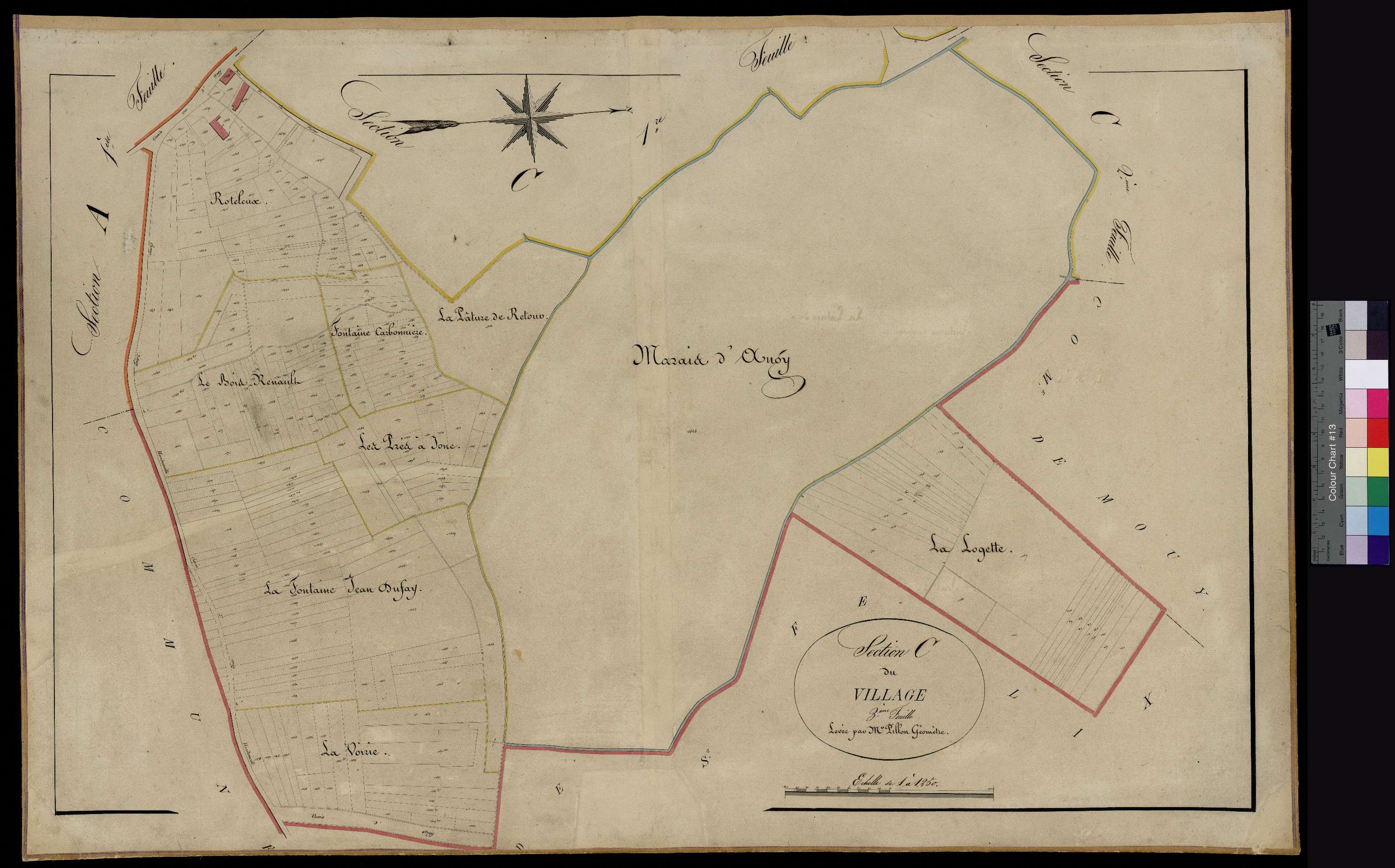 Angy - Cadastre napoléonien, section C3