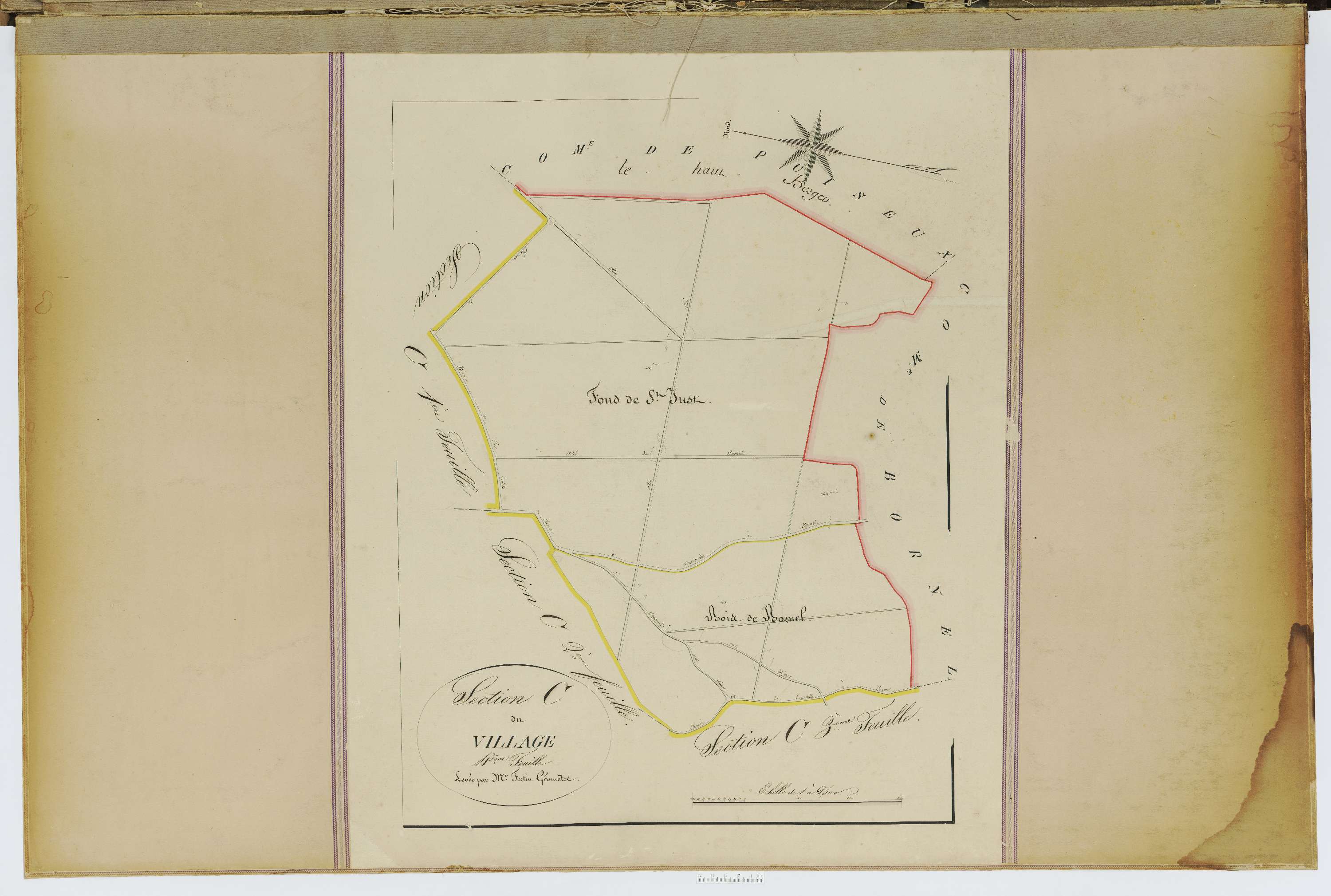 Anserville - Cadastre napoléonien, section C4