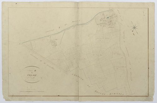 Antheuil-Portes - Cadastre napoléonien, section D1
