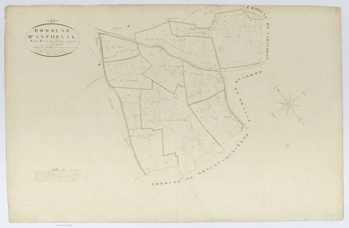 Antheuil-Portes - Cadastre napoléonien, section C2