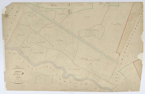 Appilly - Cadastre napoléonien, section B, feuille unique