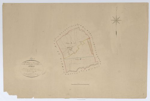 Appilly - Cadastre napoléonien, tableau d'assemblage
