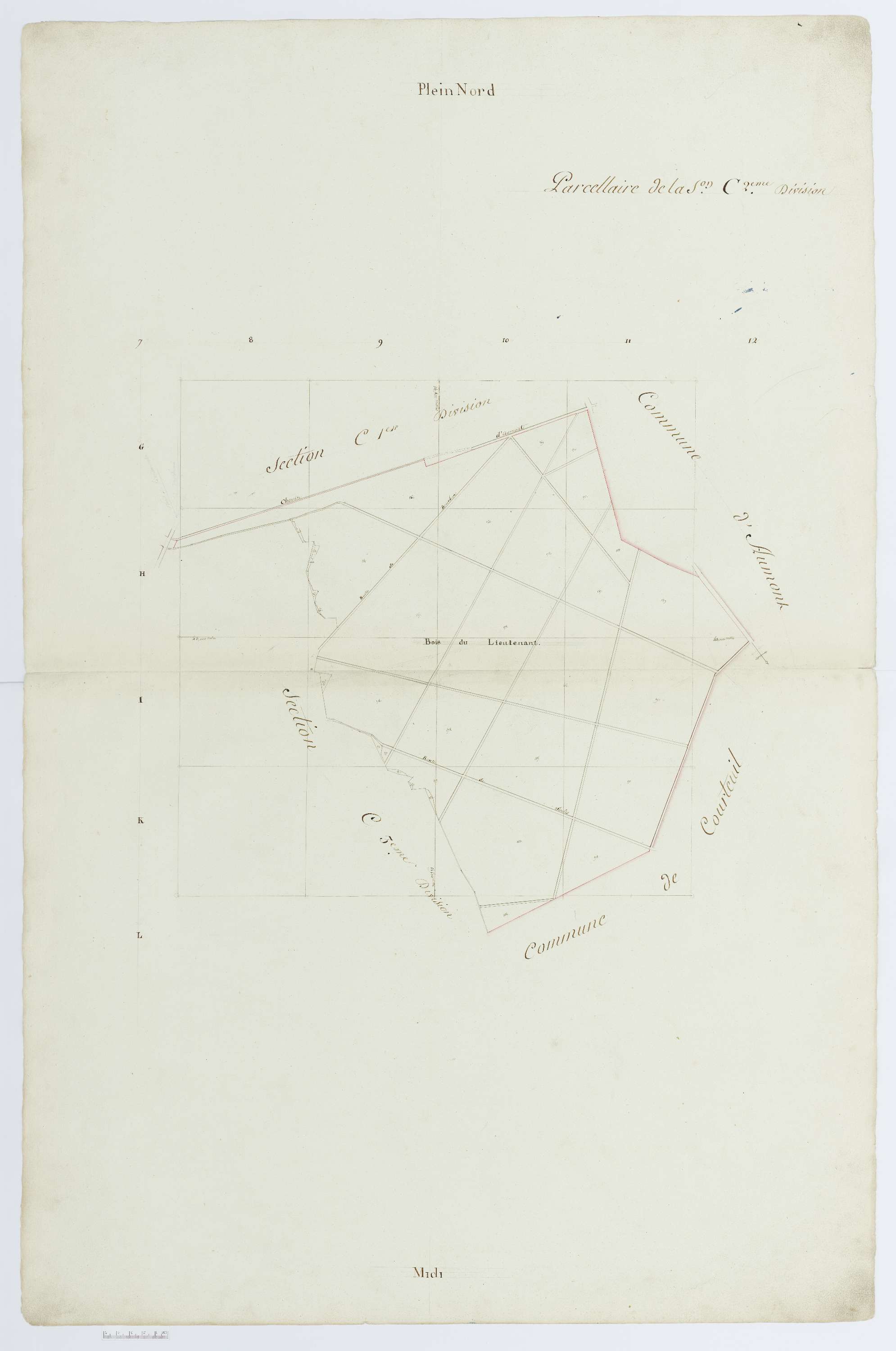 Apremont - Cadastre napoléonien, section C2