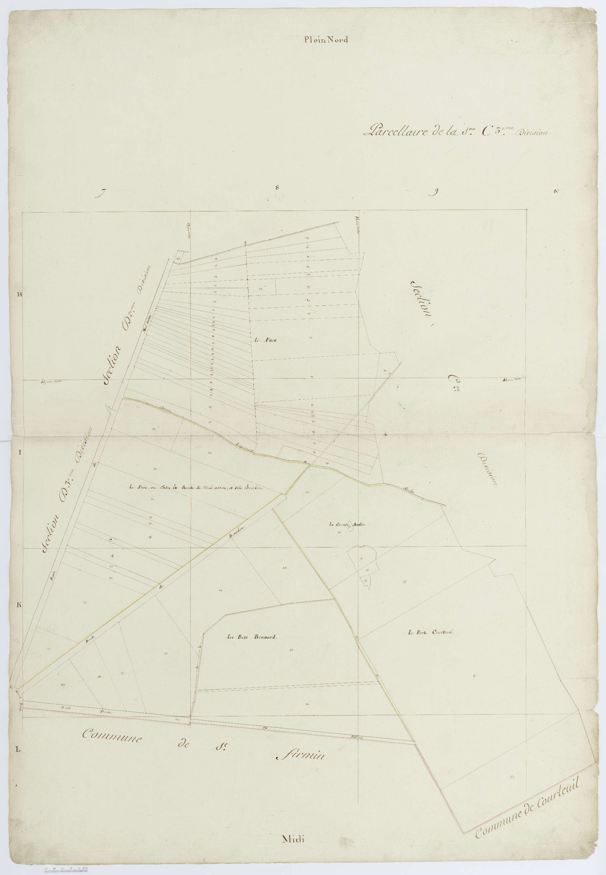 Apremont - Cadastre napoléonien, section C3