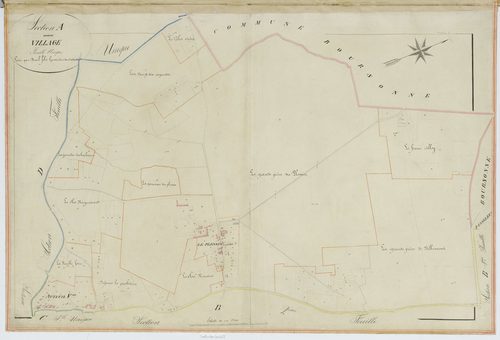 Autheuil-en-Valois - Cadastre napoléonien, section A
