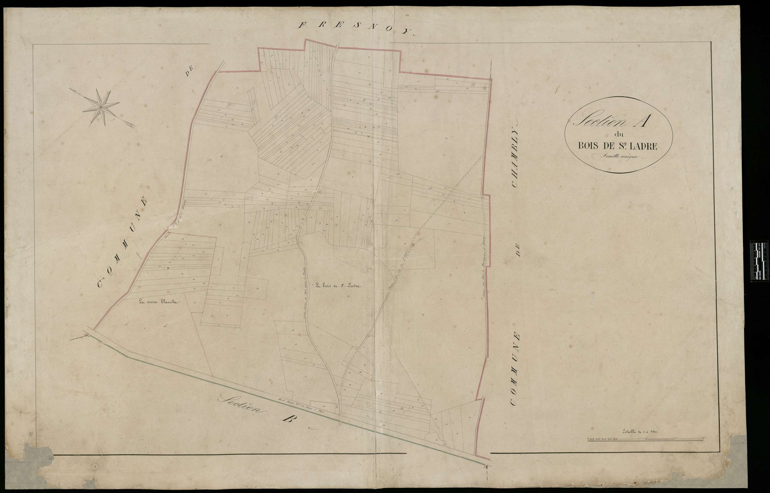 Belle-Église - Cadastre napoléonien, section A