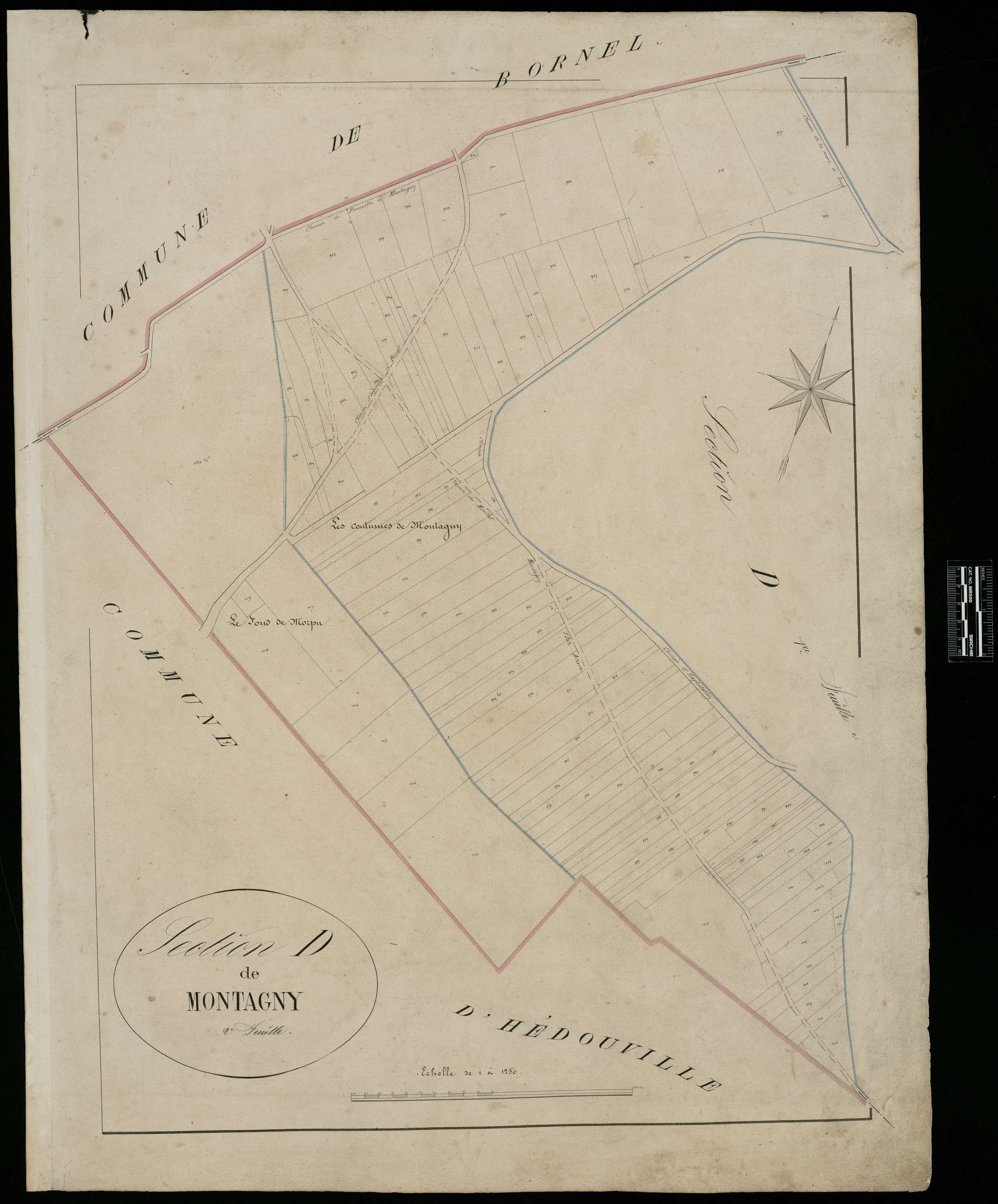 Belle-Église - Cadastre napoléonien, section D2