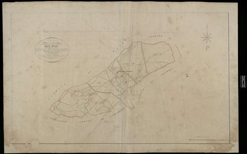 Belle-Église - Cadastre napoléonien, tableau d'assemblage