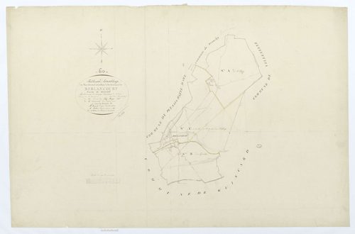 Berlancourt - Cadastre napoléonien, tableau d'assemblage