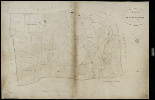 Berneuil-en-Bray - Cadastre napoléonien, section G