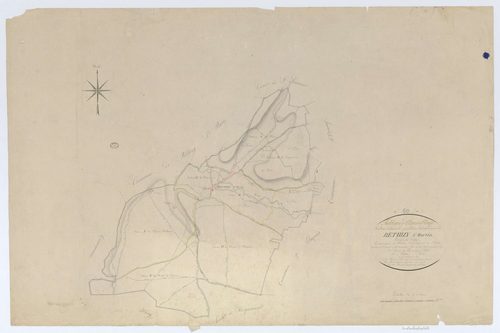 Béthisy-Saint-Martin - Cadastre napoléonien, tableau d'assemblage