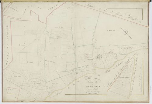 Betz - Cadastre napoléonien, section A