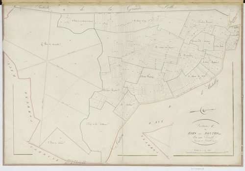 Betz - Cadastre napoléonien, section F