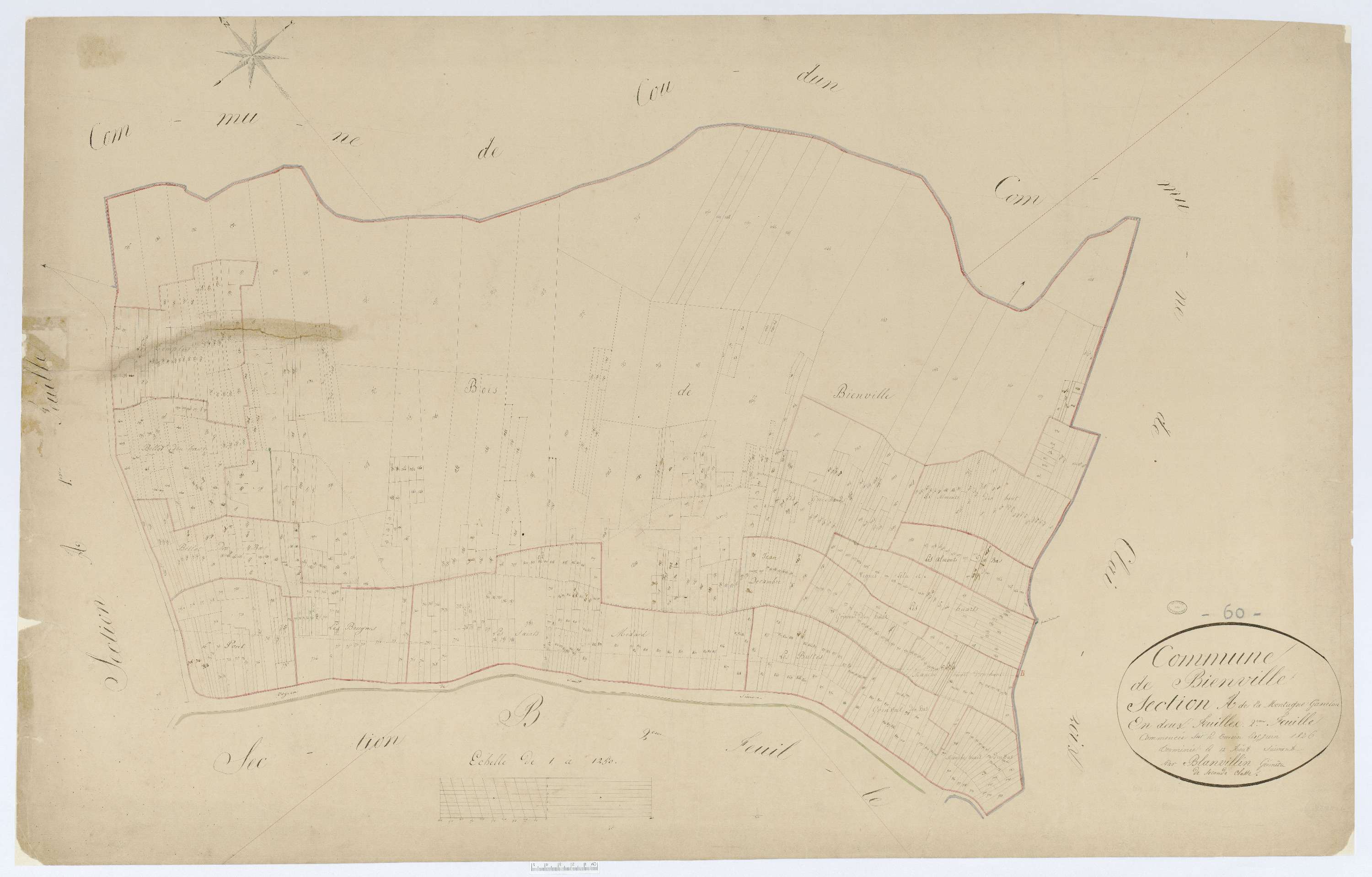 Bienville - Cadastre napoléonien, section A2