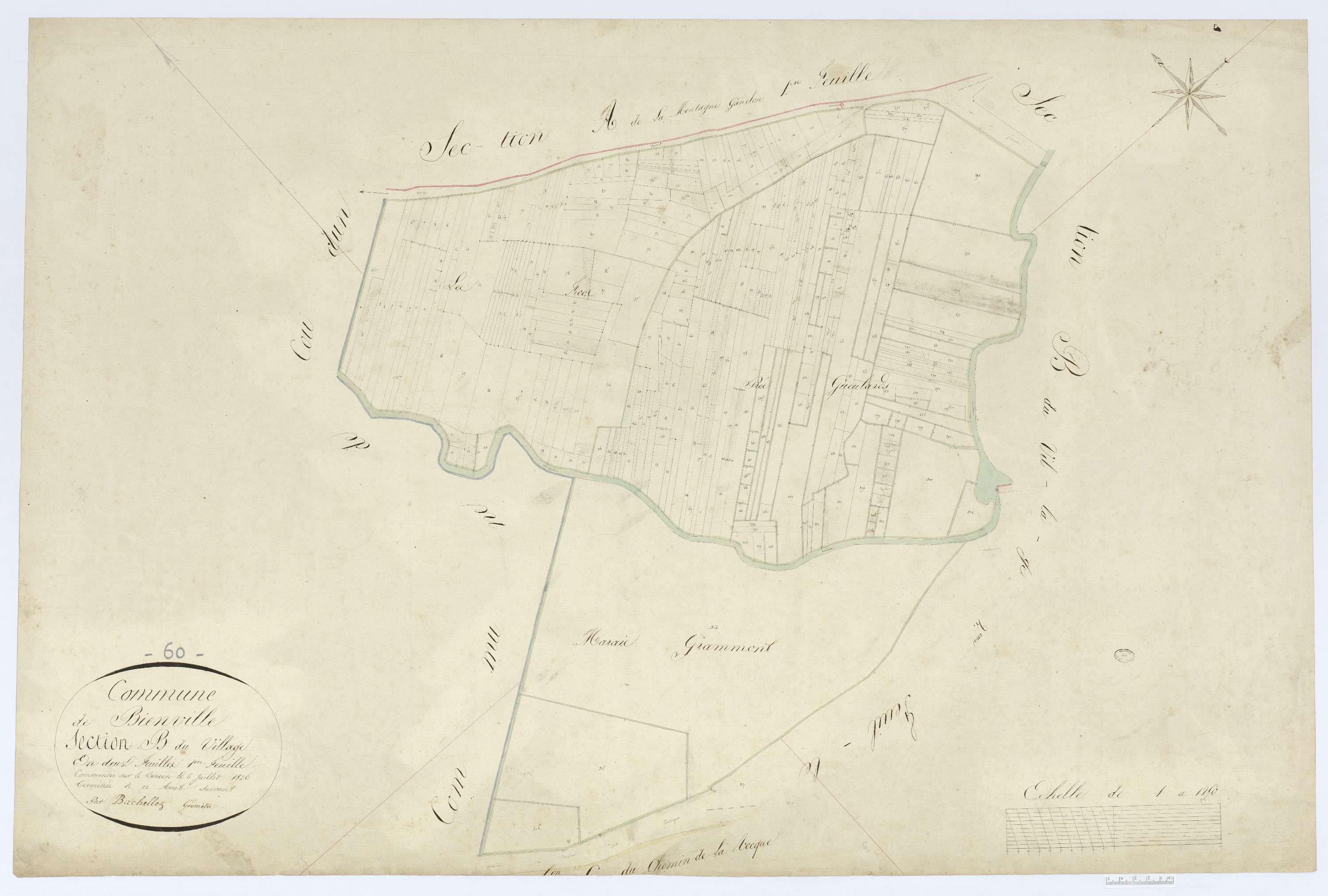 Bienville - Cadastre napoléonien, section B1