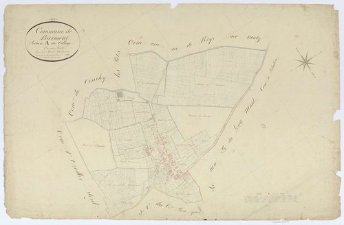 Biermont - Cadastre napoléonien, section A, feuille unique