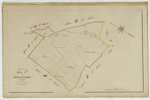 Blacourt - Cadastre napoléonien, section C1