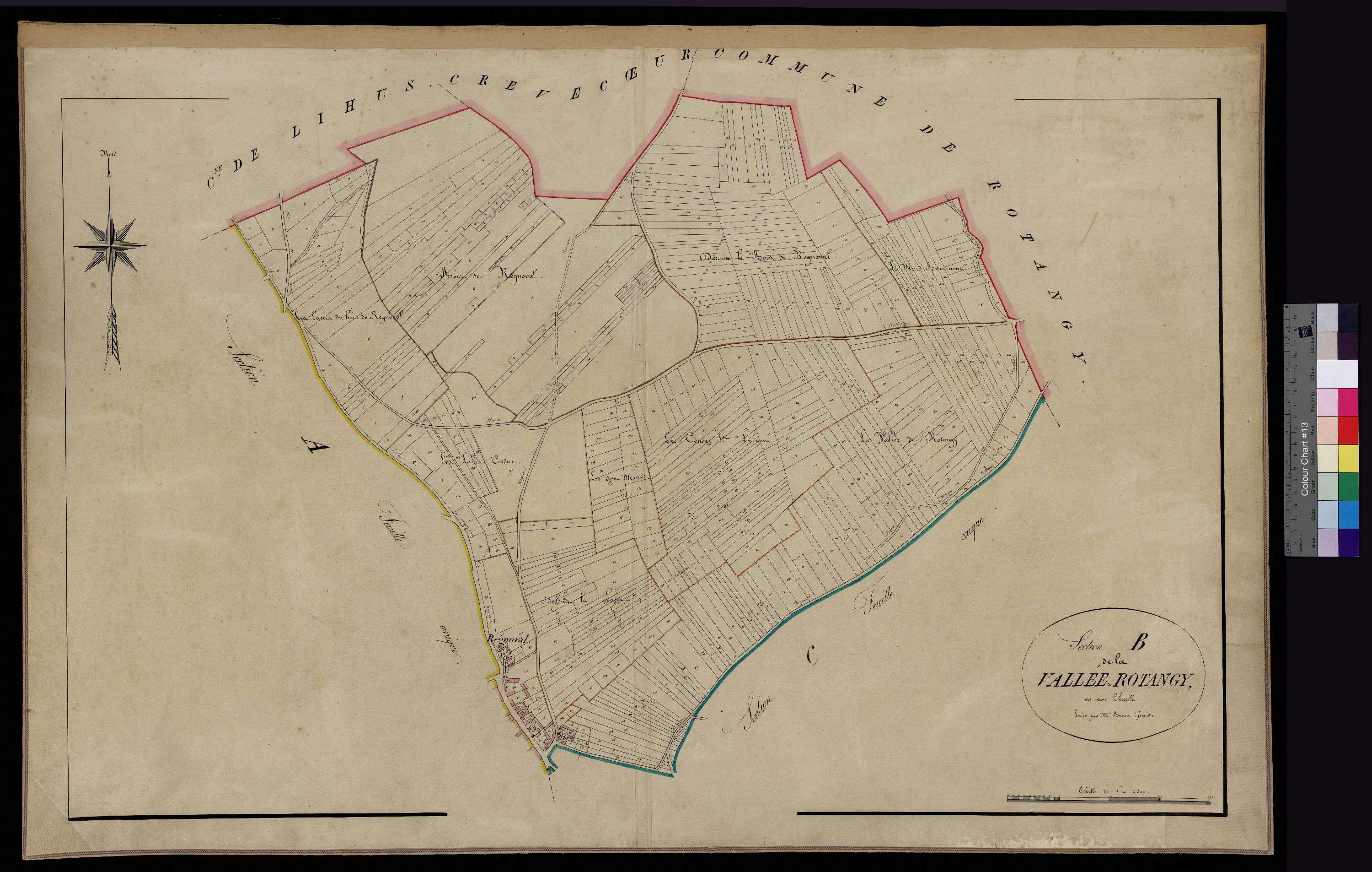 Blicourt - Cadastre napoléonien, section B