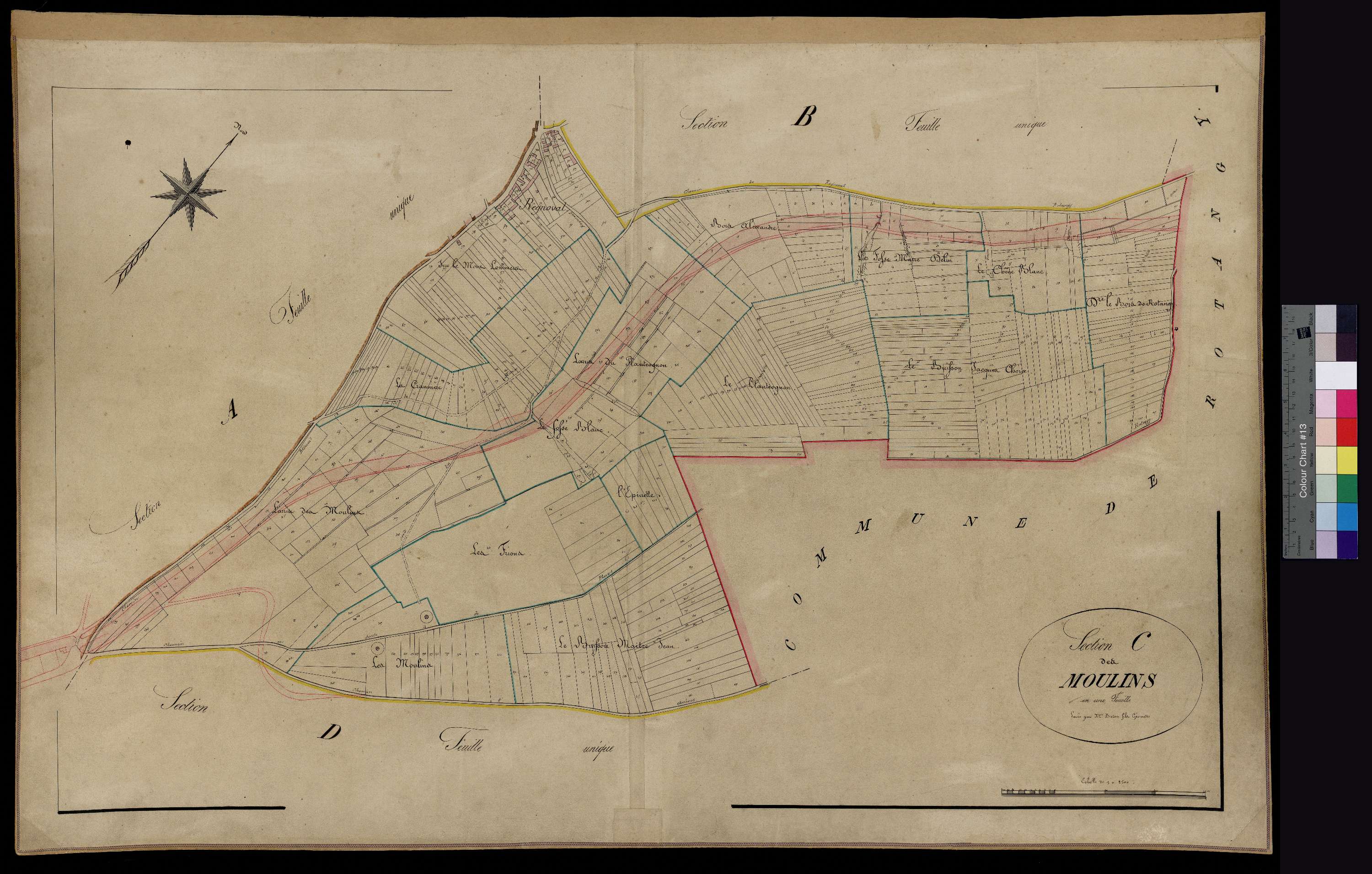 Blicourt - Cadastre napoléonien, section C