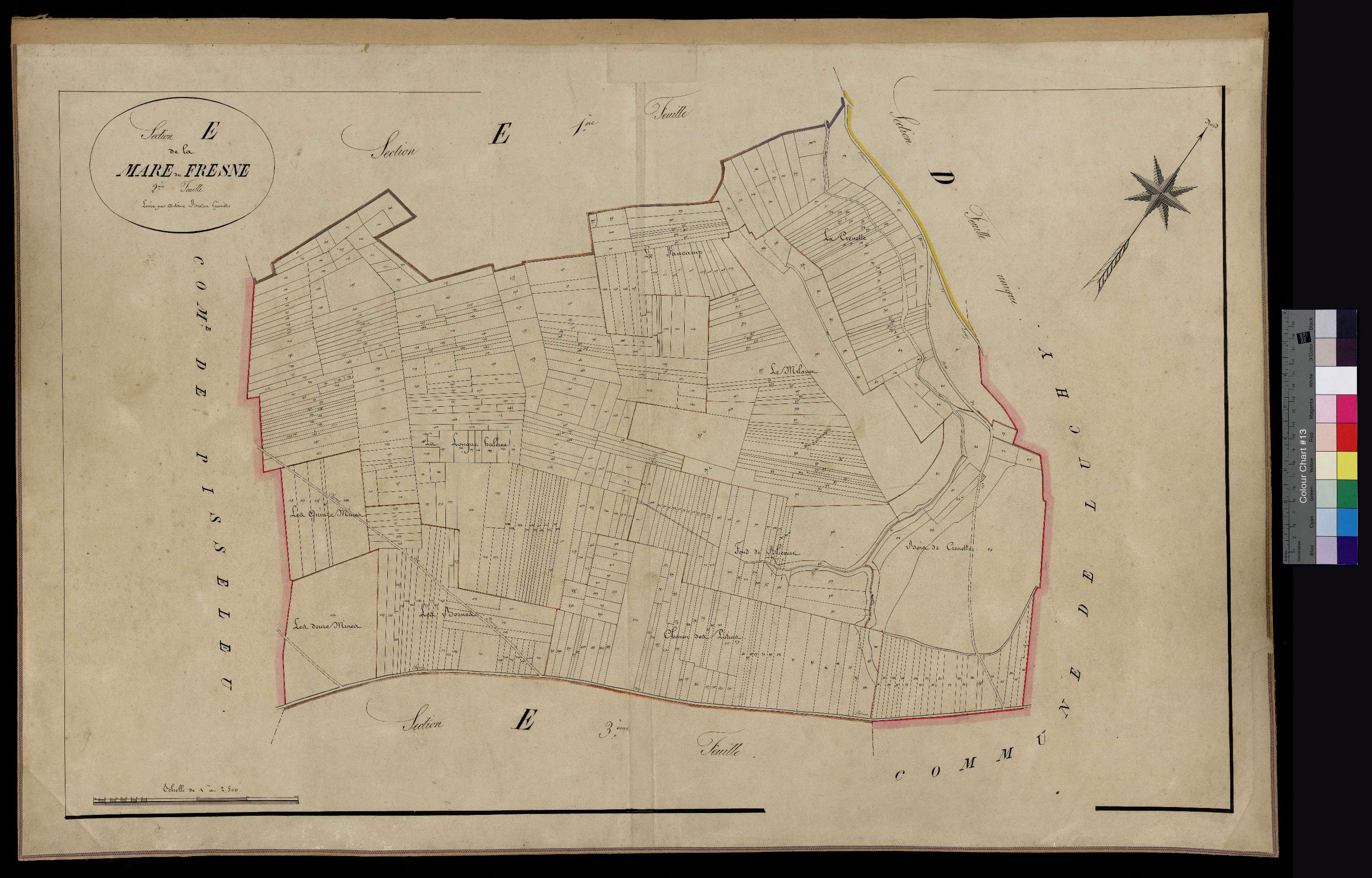Blicourt - Cadastre napoléonien, section E2