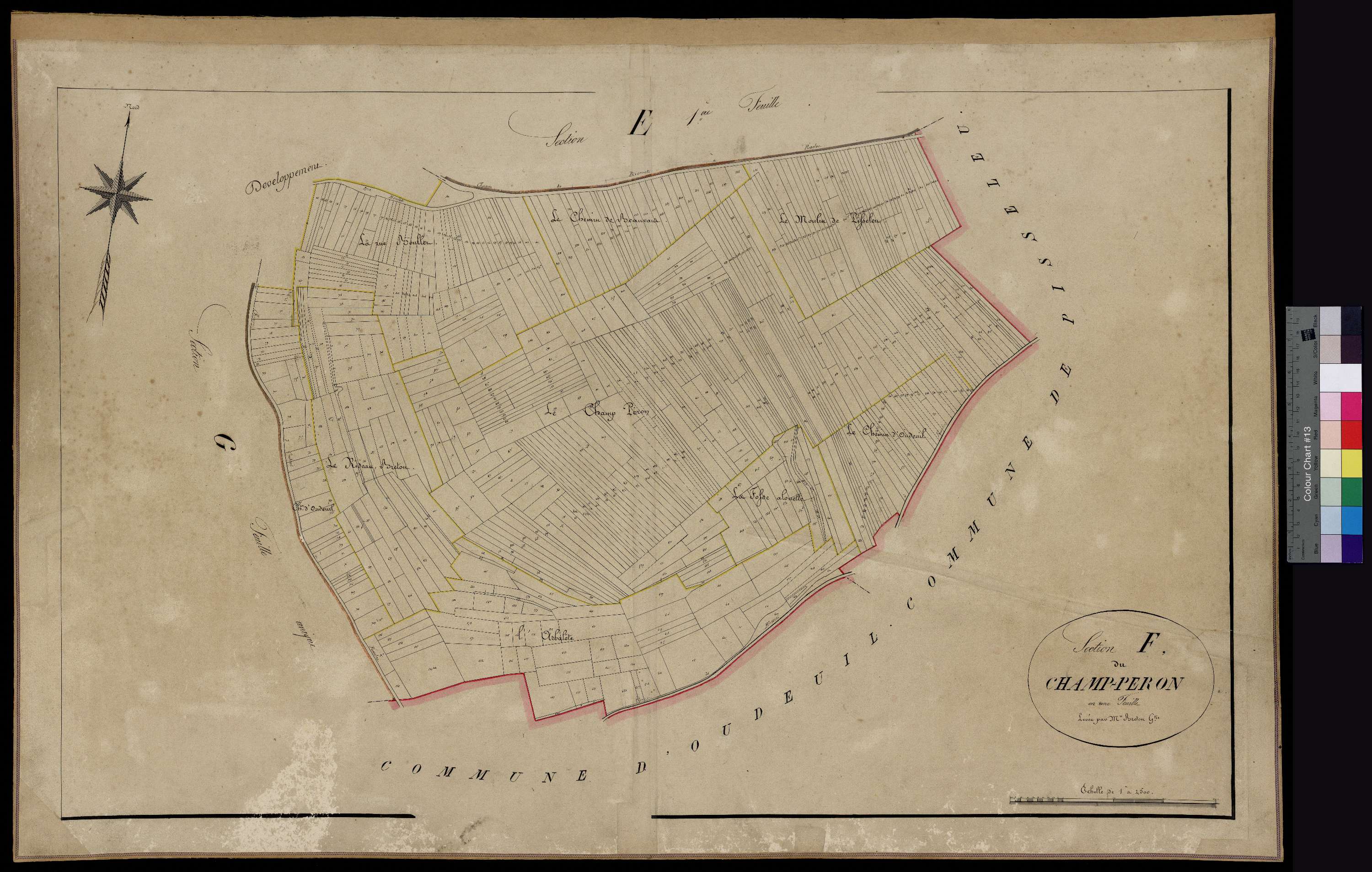 Blicourt - Cadastre napoléonien, section F