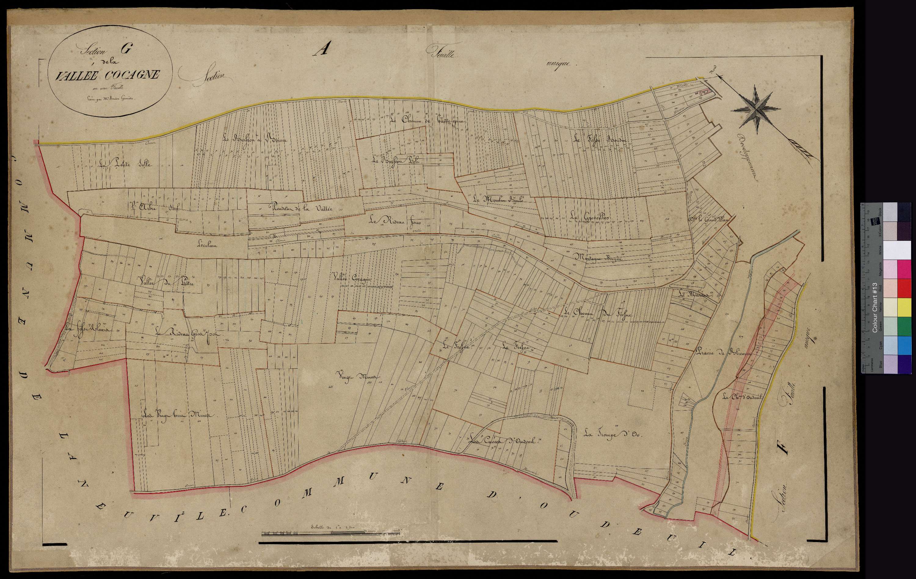 Blicourt - Cadastre napoléonien, section G