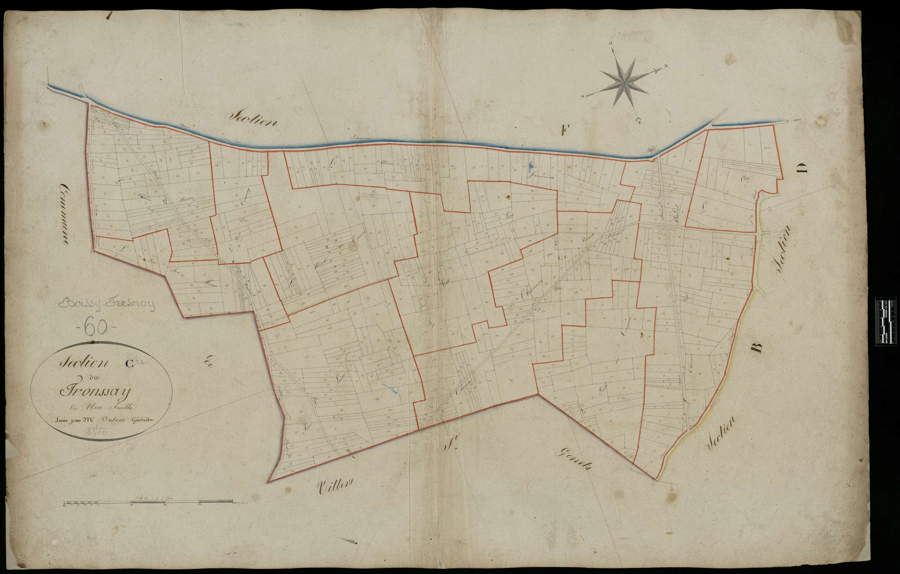 Boissy-Fresnoy - Cadastre napoléonien, section C