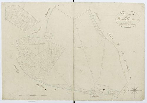 Boissy-le-Bois - Cadastre napoléonien, section A