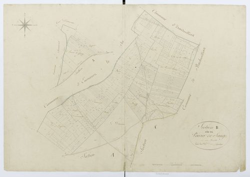 Boissy-le-Bois - Cadastre napoléonien, section B