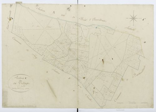 Boissy-le-Bois - Cadastre napoléonien, section C1
